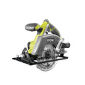RYOBI 18 V ONE+ Akku-Handkreissäge R18CSP-0, 150 mm Sägeblatt, werkzeuglose Einstellung, präzise Schnitte, Tiefeneinstellung, ohne Akku & Ladegerät