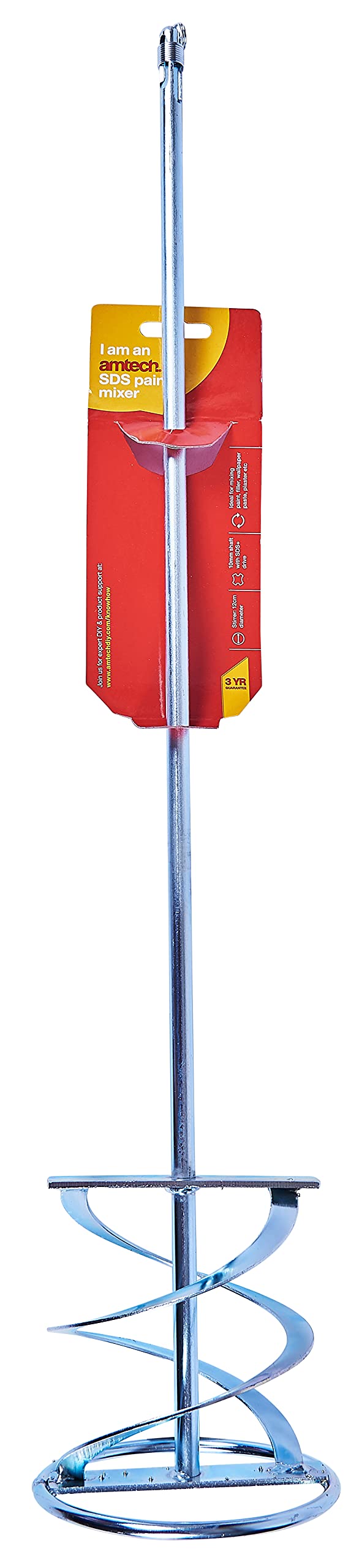 Am-Tech S3981 600 x 120mm SDS Paint Mixer