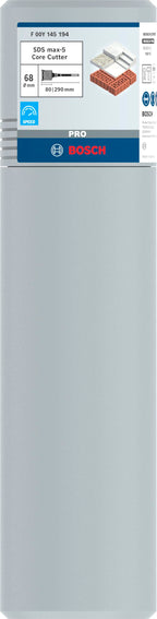 Bosch Accessories Bosch Professional Hohl-Bohrkrone SDS-max-9 Core Cutter einteilig (Ø 68 mm)