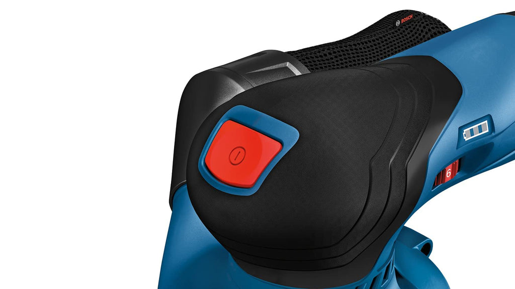Bosch Professional 12V System Akku Exzenterschleifer GEX 12V-125 (inkl. Schleifteller (125mm), 1x Schleifpapier, Staubbeutel, ohne Akku/ Ladegerät)