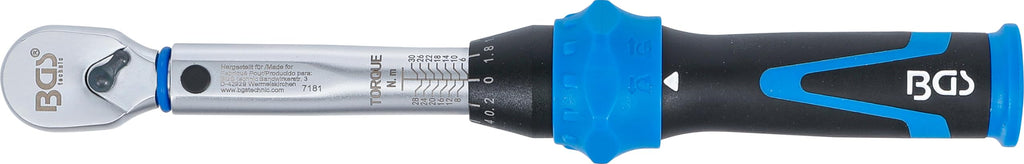 BGS 7181 | Drehmomentschlüssel | Abtrieb Außenvierkant 6,3 mm (1/4") | 6-30 Nm