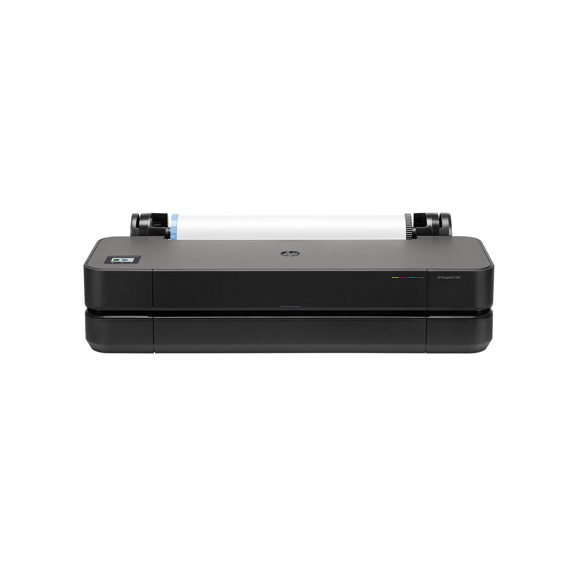 HP DesignJet T230 24 Zoll (61 cm 5HB07D), Großformatdrucker, Plotter, Standard A4-A1, 68 A1-Ausdrucke/Stunde, Wi-Fi, Ethernet, USB, 2400x1200 DPI, Recyceltes Metall, 1 Jahr Garantie, Click, Schwarz
