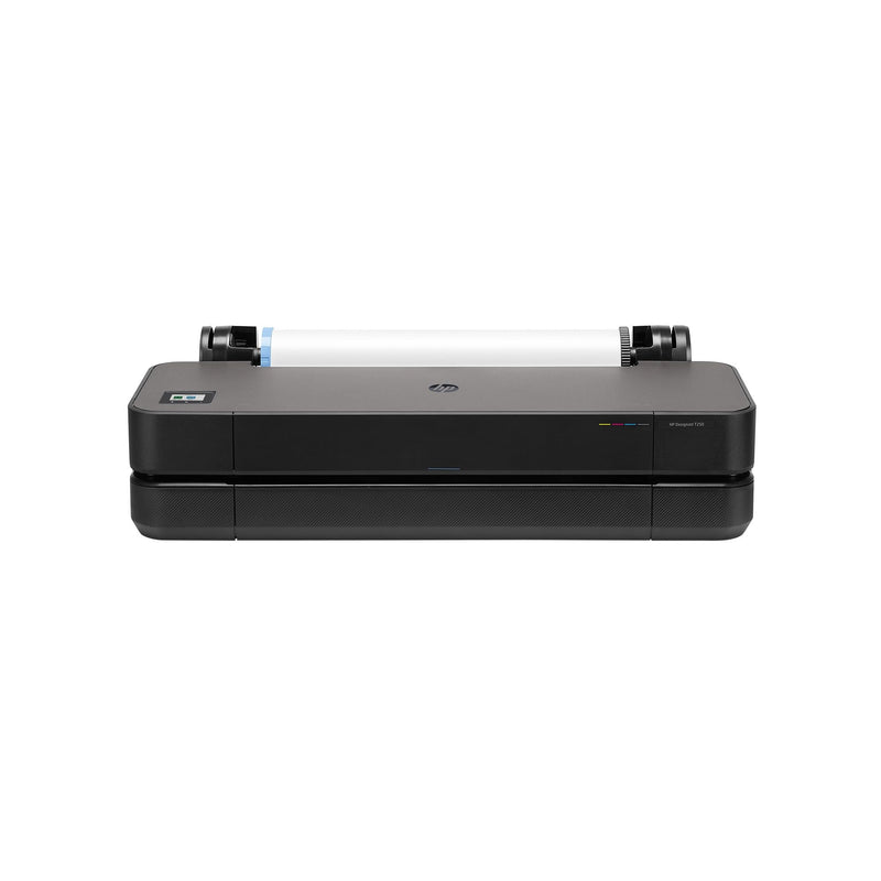 HP DesignJet T230 24 Zoll (61 cm 5HB07D), Großformatdrucker, Plotter, Standard A4-A1, 68 A1-Ausdrucke/Stunde, Wi-Fi, Ethernet, USB, 2400x1200 DPI, Recyceltes Metall, 1 Jahr Garantie, Click, Schwarz