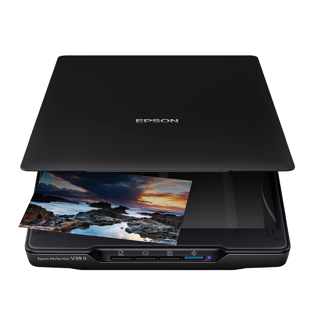 Epson Perfection V39II A4 Flachbett-Foto- und Dokumentenscanner mit Ständer