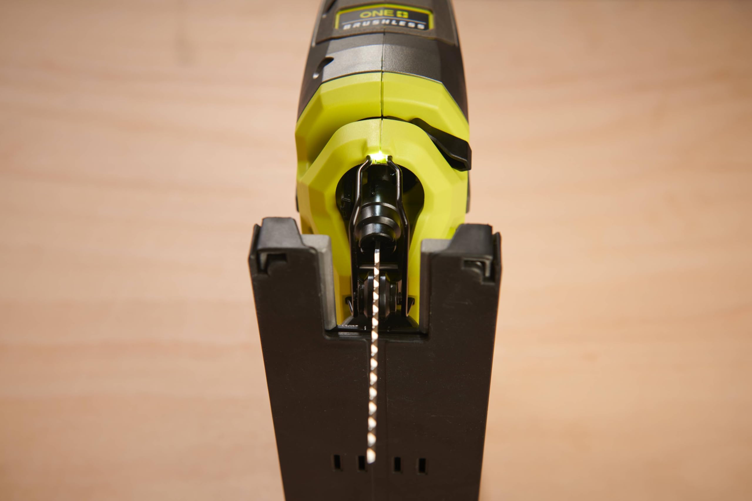 RYOBI 18 V ONE+ Brushless Akku-Stichsäge RJS18BL-0, 25 mm Hublänge, Pendelhub, ohne Akku und Ladegerät