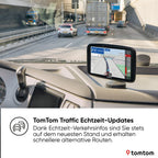 TomTom LKW Navi GO Expert Plus (7 Zoll-Display, Routenführung und POIs für große Fahrzeuge, TomTom Traffic inklusive, Weltkarten, Echtzeitwarnungen zu Beschränkungen)