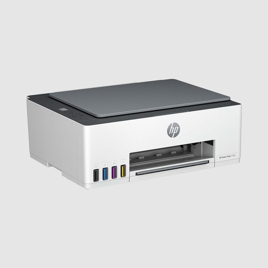 HP Smart Tank 5105 3-in-1 Multifunktionsdrucker (WLAN; Mobiles Drucken) – 3 Jahre Tinte inklusive, 3 Jahre Garantie, großer Tintentank, hohe Reichweite, Drucken in hoher Qualität
