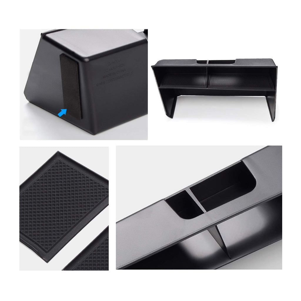 LFOTPP Ablagefach Mittelkonsole V W Golf Mk8 8 8.5, Auto Zubehör Organizer Aufbewahrungsbox Original