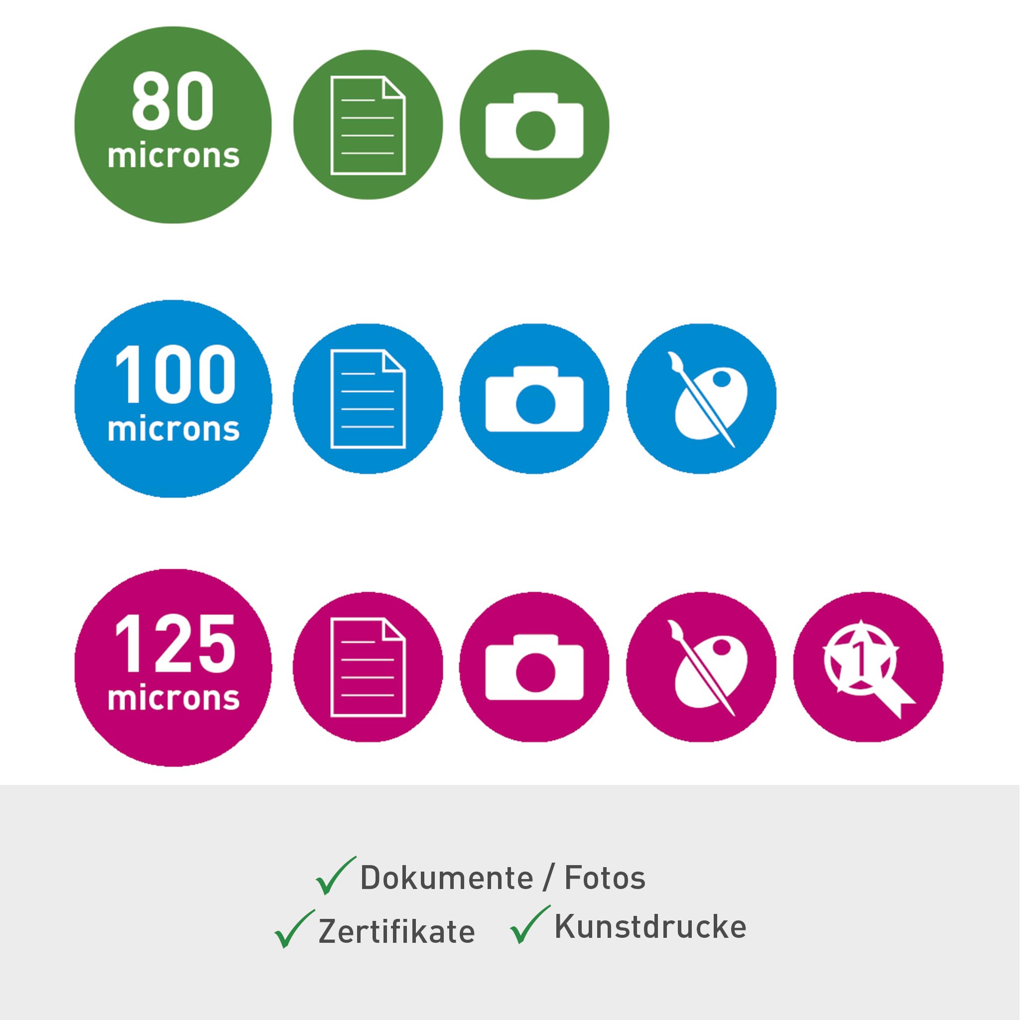 Leitz iLAM Office A3 Laminiergerät, ultraschnelle Aufwärmzeit von 1 Min, für 75-125 mic Folien, Eingabehilfen-LEDs & LED-Status, Anti-Stau, Auto-Abschaltung, inkl 5 Laminierfolien, Grau/Weiß, 72530084