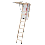 DOLLE Bodentreppe wärmegedämmt 120 x 70 cm U-Wert 0,77 Lichte Raumhöhe bis 285 cm
