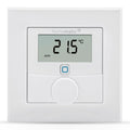 Homematic IP Smart Home Wandthermostat mit Luftfeuchtigkeitssensor, digitales Thermostat Heizkörper/Fußbodenheizung mit App, Temperaturmessung, Energie sparen, 156669A0