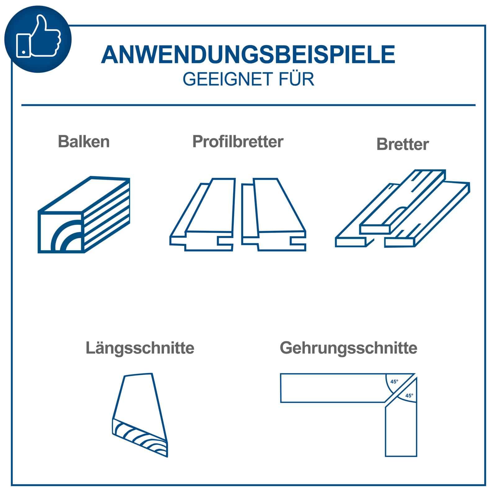 Scheppach Tischkreissäge TS310 | 230V Anschluss | 2200W Leistung | Sägeblatt Ø315mm | Schnitthöhe 83 mm | mit Tischverbreiterung, 2. Sägeblatt, Führungsschiene & Schiebeschlitten | schwenkbar bis 45°