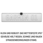 Garmin BC 50 – Drahtlose Rückfahrkamera mit 720p HD-Auflösung und Bildübertragung auf kompatible Garmin Navis. Bis zu 15 Meter Übertragungsreichweite, 160° Sichtfeld und robust nach IP67