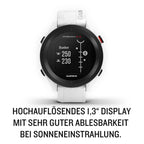 Garmin Approach S12 - GPS-Golfuhr mit Schlagweitenmessung & Distanzangaben zum Grün/Hindernissen auf 42.000 Golfplätzen. 1,3“ Display mit einfacher Bedienung & bis zu 30 h Akkulaufzeit im Golf-Modus.