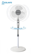 Orbegozo SF 0147 - Standventilator, 3 Stufen, Blättergröße 40 cm, einstellbare Höhe, 50 W, Weiß