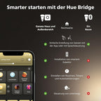 Philips Hue Milliskin White Ambiance Einbauspot, Weiß, (400lm / 70mm), 3er Pack, warm- bis kaltweißes Licht, steuerbar via App, kompatibel mit Amazon Alexa (Echo, Echo Dot), neue Generation