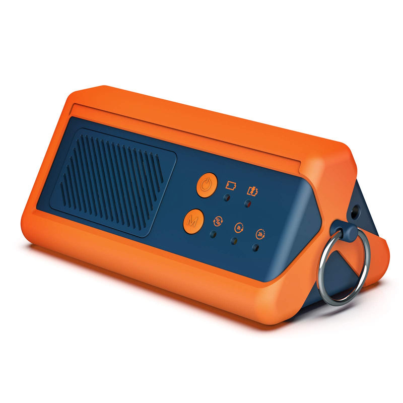 Airthereal PA1K-GO tragbarer Ozongenerator - schnurloser, batteriebetriebener Geruchsbeseitiger für Auto, Hotelzimmer, Büros, Badezimmer sowie andere, kleine Räume (blau-orange)