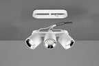 Trio Leuchten Einbau- & Aufbauleuchte Guayana 651000331, Metall Weiß matt, exkl. 1x GU10
