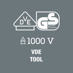 Wera 05004970001 8100 SB VDE 1 Zyklop Knarrensatz, Isoliert, Umschalthebel, 17-teilig, 3/8 Zoll