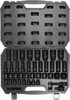 KS Tools 515.0065 1/2" Sechskant-Kraft-Stecknuss-Satz, 40-tlg