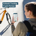 GPS-Tracker für E-Bikes — Yamaha Serie 1 kompatibel, lückenlose GPS-Übertragung in Europa — Diebstahlschutz, Echtzeit-Tracking mit Handy-App — inkl. SIM & Zusatzakku
