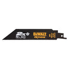 DEWALT 12-tlg. Extreme Säbelsägeblätter-Set DT2441L (für Schnitte in Holz, Holz mit Nägeln, Metall, Rohre, mit Eintauchspitze, spezielles Blattdesign für lange Lebensdauer)