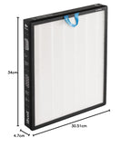 LEVOIT Vital 100S Originaler Ersatzfilter, hocheffizienter Aktivkohlefilter und Vorfilter, HEPA Filter, gegen 99,97 Prozent von Schimmel Staub Pollen Allergene für Allergiker Raucher