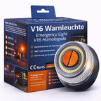 V16 Warnleuchte - Auto & PKW EU Zulassung nach IDADA 21020060 - Warndreieck & Pannendreieck 2026 (V16 Warnleuchte)