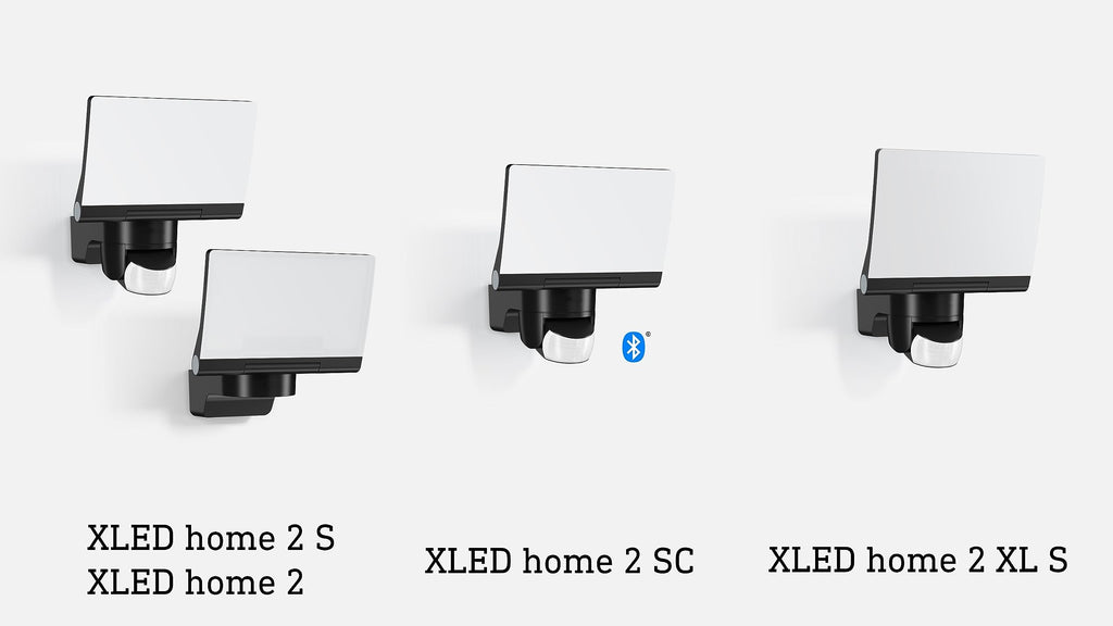 Steinel LED-Strahler XLED Home 2 S weiß, Flutlicht, voll schwenkbar, 13,7 W, 180° Mit Bewegungsmelder, 10 m Reichweite, 1550 lm