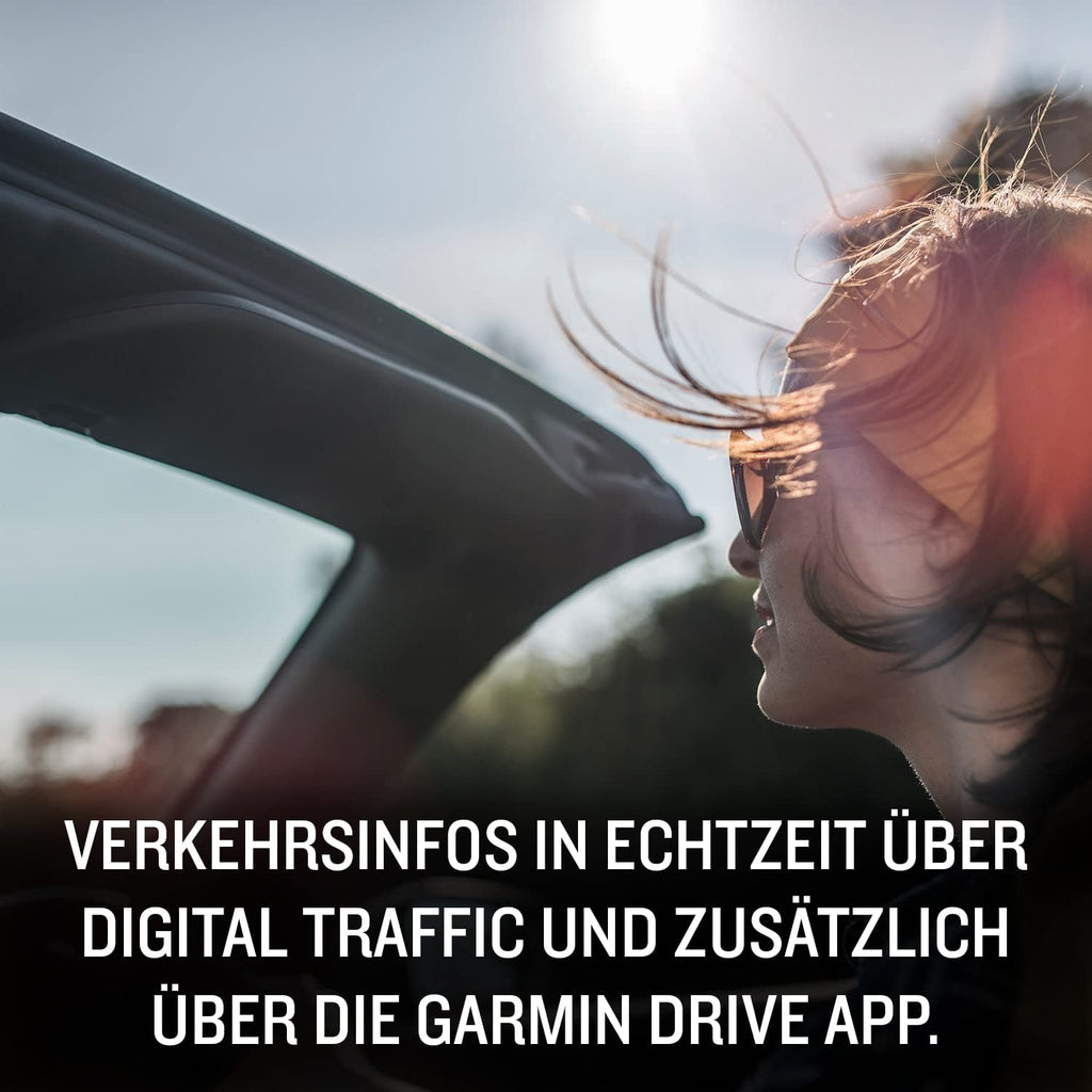 Garmin DriveSmart 76 MT-D – Navigationsgerät mit großem 7 Zoll (17,8 cm) HD-Display, 3D-Europakarten mit Umweltzonen, Verkehrsinfos in Echtzeit via Digital Traffic, Sprach- und Fahrerassistenz