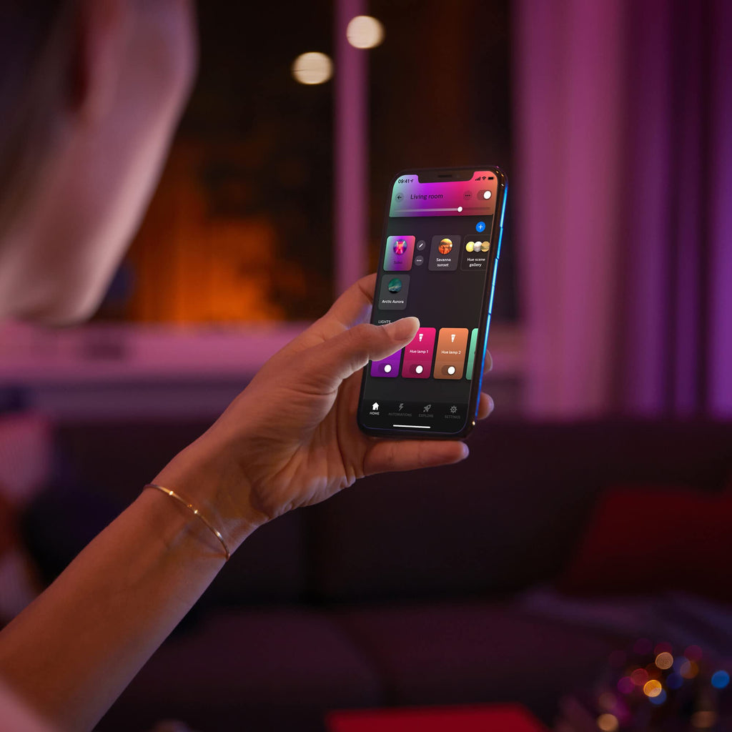 Philips Hue Perifo opbouwspot - wit en gekleurd licht - zwart - uitbreiding