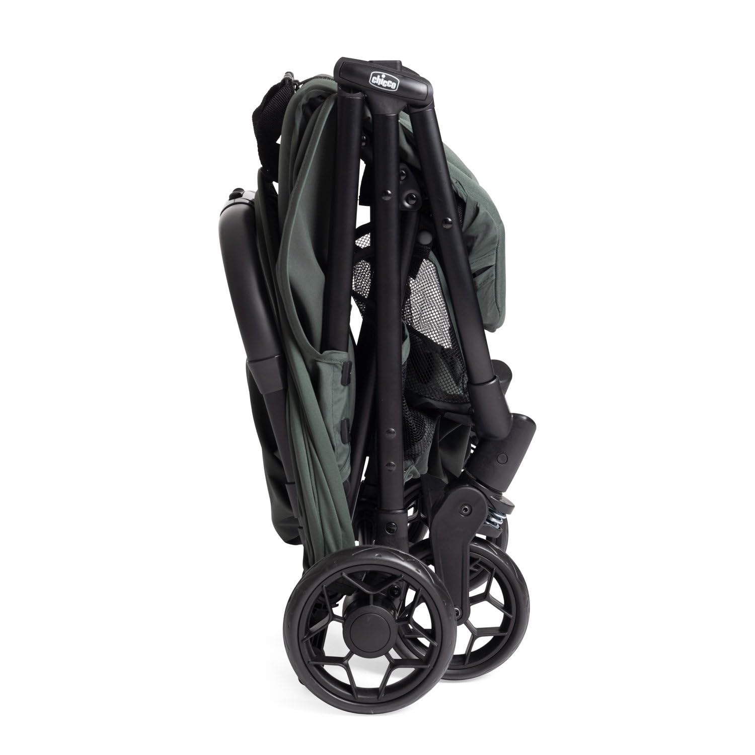 Chicco Urbino Kinderwagen Ab Geburt bis 4 Jahren (max. Belastbarkeit 25 kg), Praktisch und leicht, Zusammenklappbarer Buggy,Einhandverschluß, Verstellbare Rückenlehne und Fußstütze, Verdeck, Grün