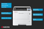 Kyocera Ecosys PA4500x Laserdrucker Schwarz Weiss, Duplex-Einheit, 45 Seiten pro Minute, Laserdrucker mit 100+500 Blatt Zufuhr, Gigabit LAN. Schwarz-Weiss-Drucker mit Mobile Print