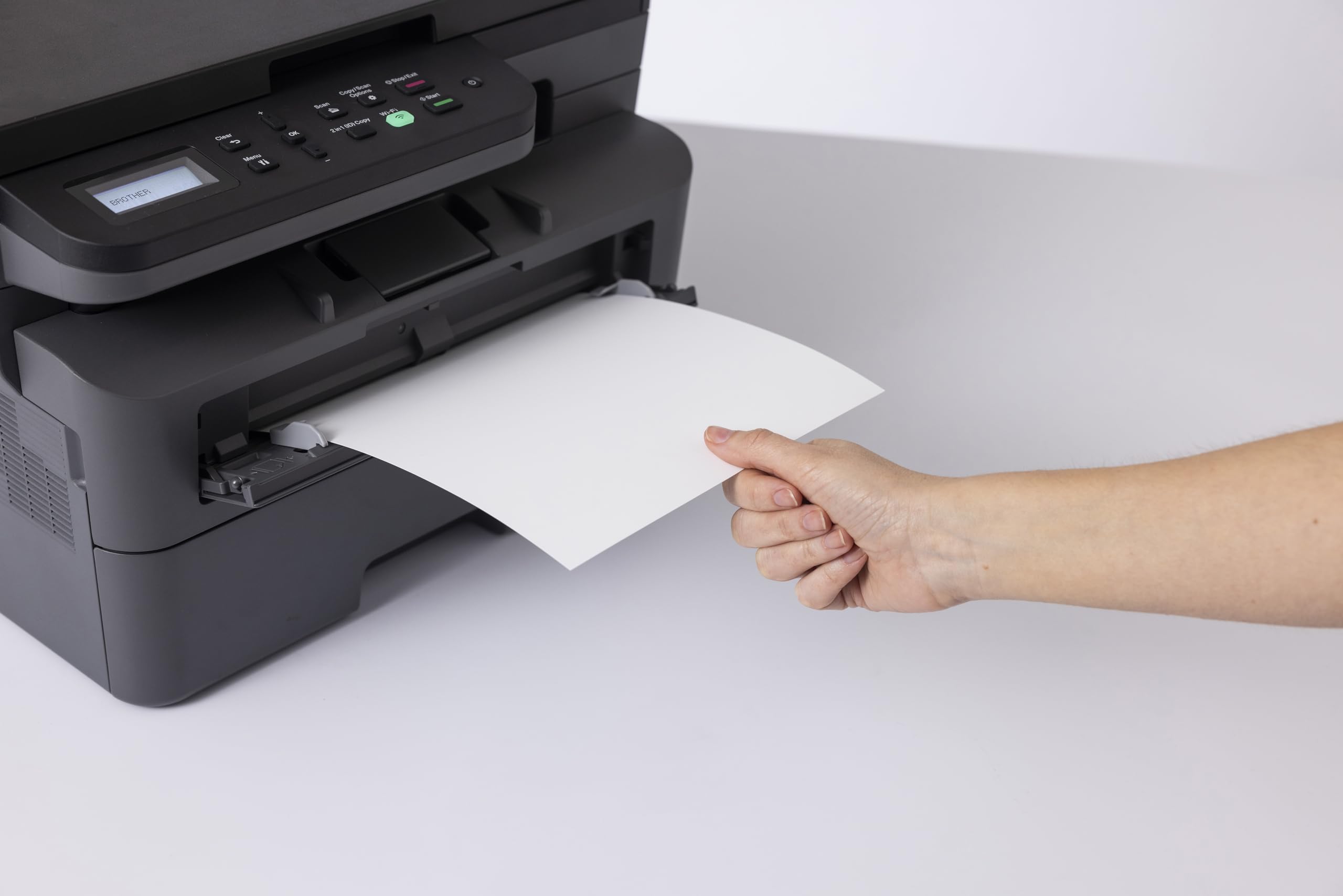 Brother DCP-L2627DWE 3-in-1 Monochrom-Laser-Multifunktionsdrucker 32 ppm Automatischer Duplexdruck 2-zeiliges LCD-Bedienfeld WLAN