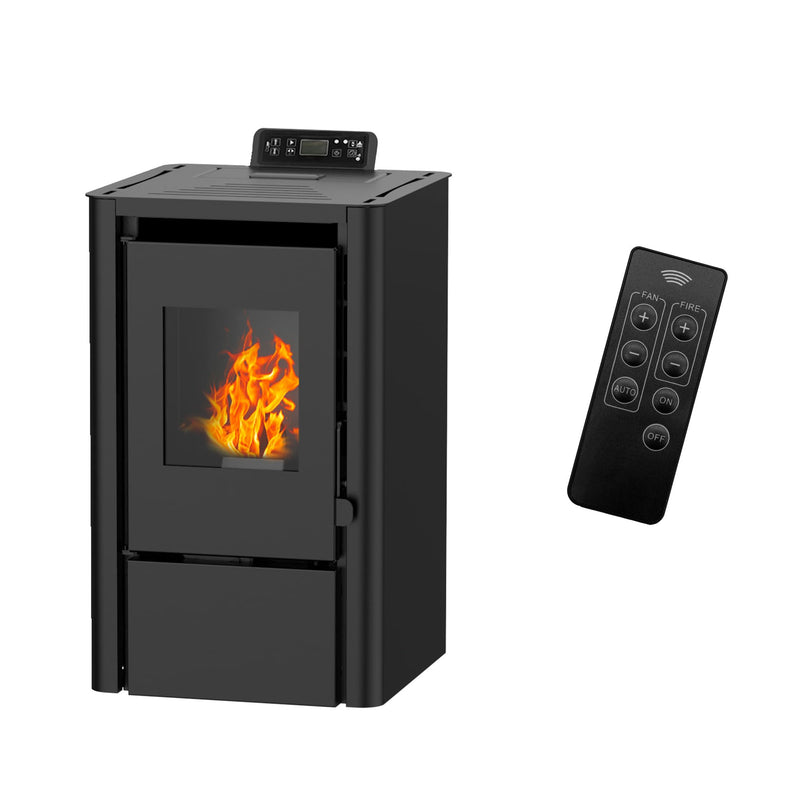 Anita Luft-Pelletofen 7,6 kW schwarz Sannover