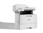 Brother MFC-L5710DN 4-in-1 Mulifunktionsdrucker schwarz weiß (A4, 48 Seiten/Min., 1.200x1.200 DPI, LAN, Duplex-ADF, 250 Blatt Papierkassette) weiß/grau