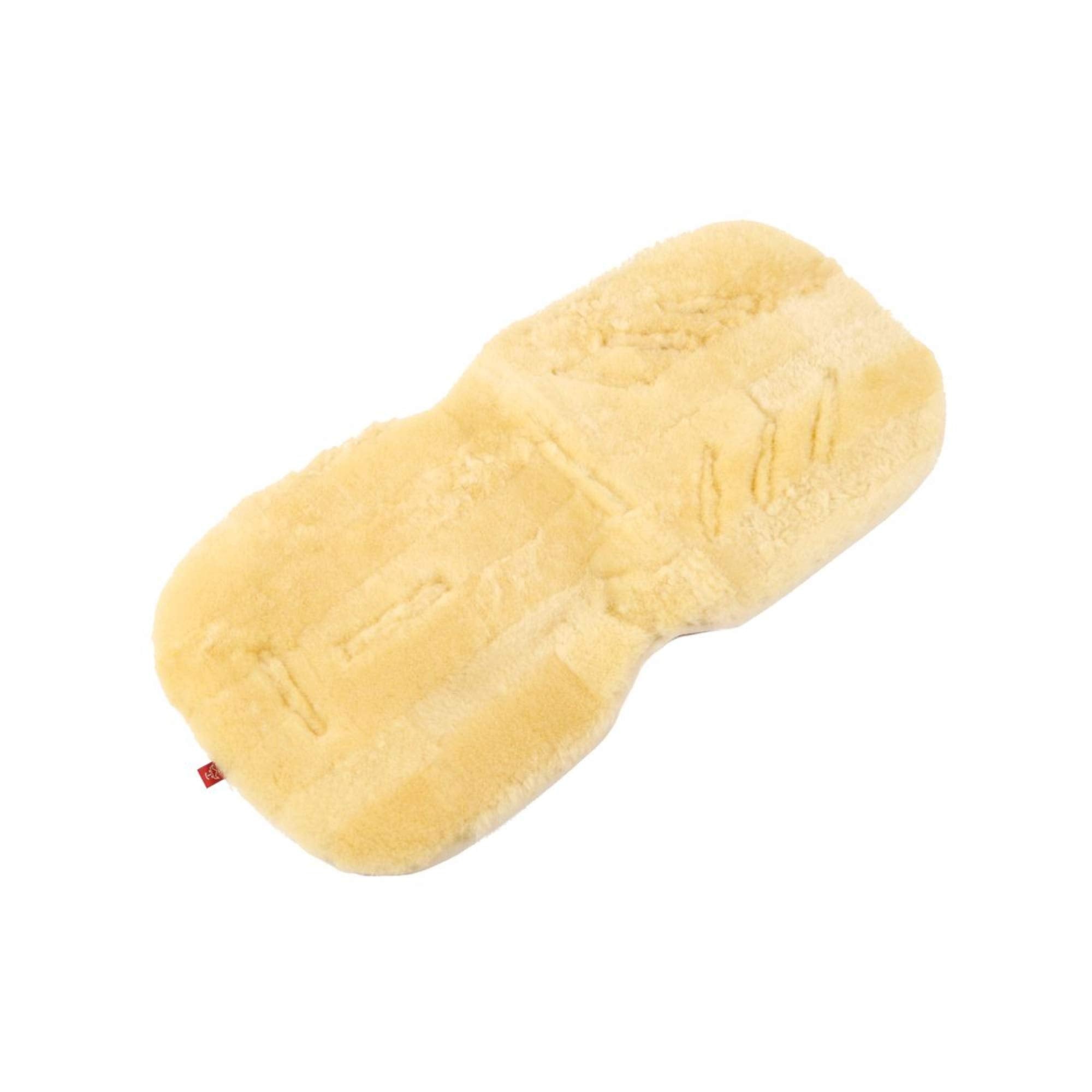 Kaiser Lammfelleinlage für Babyschale 35x 80 cm Patchwork Lammfell Medizin