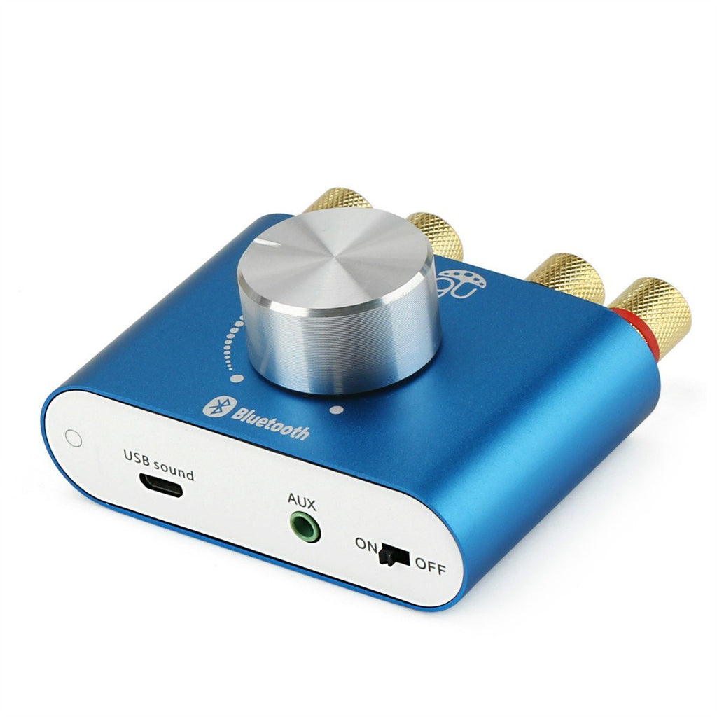 DollaTek TPA3110 30W * 2 Zwei-Kanal Mini-Stereo-Audio drahtlose Bluetooth-Verstärker Digital Signal Endstufe für Tablet PC Smartphone Laptops ect - Blau