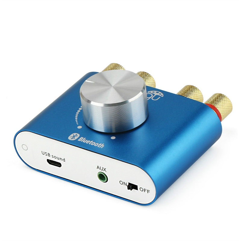 DollaTek TPA3110 30W * 2 Zwei-Kanal Mini-Stereo-Audio drahtlose Bluetooth-Verstärker Digital Signal Endstufe für Tablet PC Smartphone Laptops ect - Blau