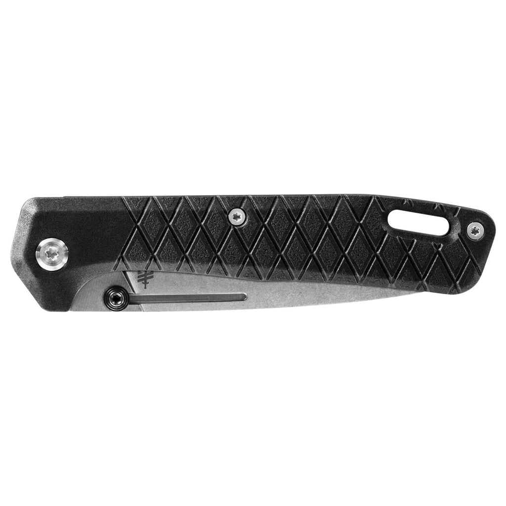 Gerber Taschenmesser mit Gürtelclip, Zilch, Klingenlänge: 7,9 cm, Gummi/7Cr17MoV-Stahl, Schwarz, 30-001879