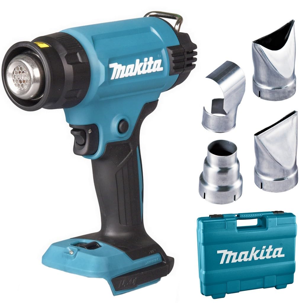 Makita DHG181ZK Akku-Heißluftgebläse 18 V (ohne Akku und Ladegerät) im Transportkoffer