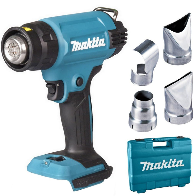 Makita DHG181ZK Akku-Heißluftgebläse 18 V (ohne Akku und Ladegerät) im Transportkoffer