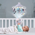 Tiny Love Magical Night 3-in-1 Projektor Mobile, Baby Projektor Mobile, für das Bett mit beruhigendem Nachtlicht, 9 Melodien, 0 M +, Magical Tales