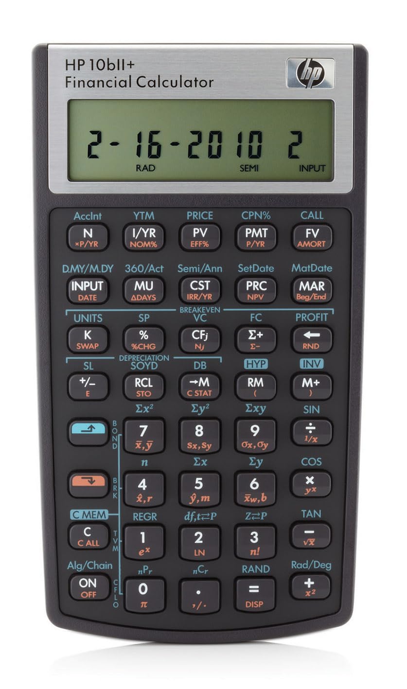 HP 10bII+ Finanzrechner