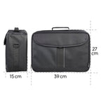 Hama Sportsline Beamertasche groß (Projektor Tasche Größe L, 27 x 39 x 15 cm für Acer, BenQ, Epson, LG, Optoma Beamer) Schwarz