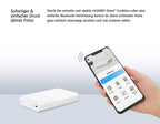 Huawei Drucker für Fotoapparat, tragbar, weiß