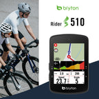 Bryton Rider S510 Sensor-Bundle 2,8-Zoll-Farb-LCD-Touchscreen GPS-Fahrradcomputer, Offline-EU-Karte, kompatibel mit Fahrrad-Radar, 30 Stunden Akkulaufzeit