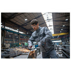 Bosch Professional 18V System Akku Winkelschleifer GWS 18V-10 P (inkl.Zusatzhandgriff, Schutzhaube, Schnellspannmutter, Aufnahmeflansch, Einlage, L-BOXX, ohne Akku/ Ladegerät)