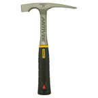 STANLEY Maurerhammer Antivibe (570 g Kopfgewicht, mit Vibrationsdämpfung, Stahlstiel, thermoplastischer Gummigriff) 1-54-022