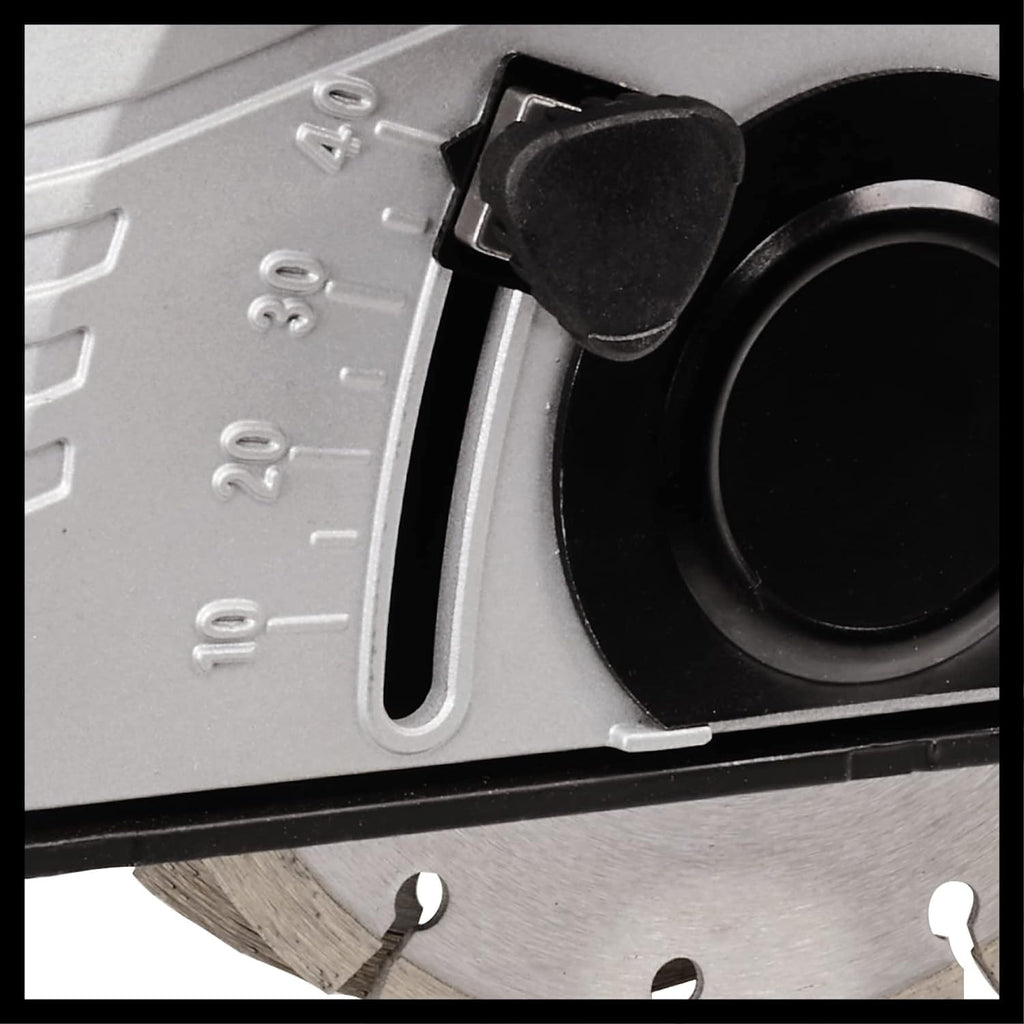 Einhell Mauernutfräse TE-MA 1700 (1.700 W, Schnittbreiteneinstellung bis 38 mm, Schnitttiefe bis 40 mm, Softstart, Überlastschutz, inkl. 4 Diamant-Trennscheiben)
